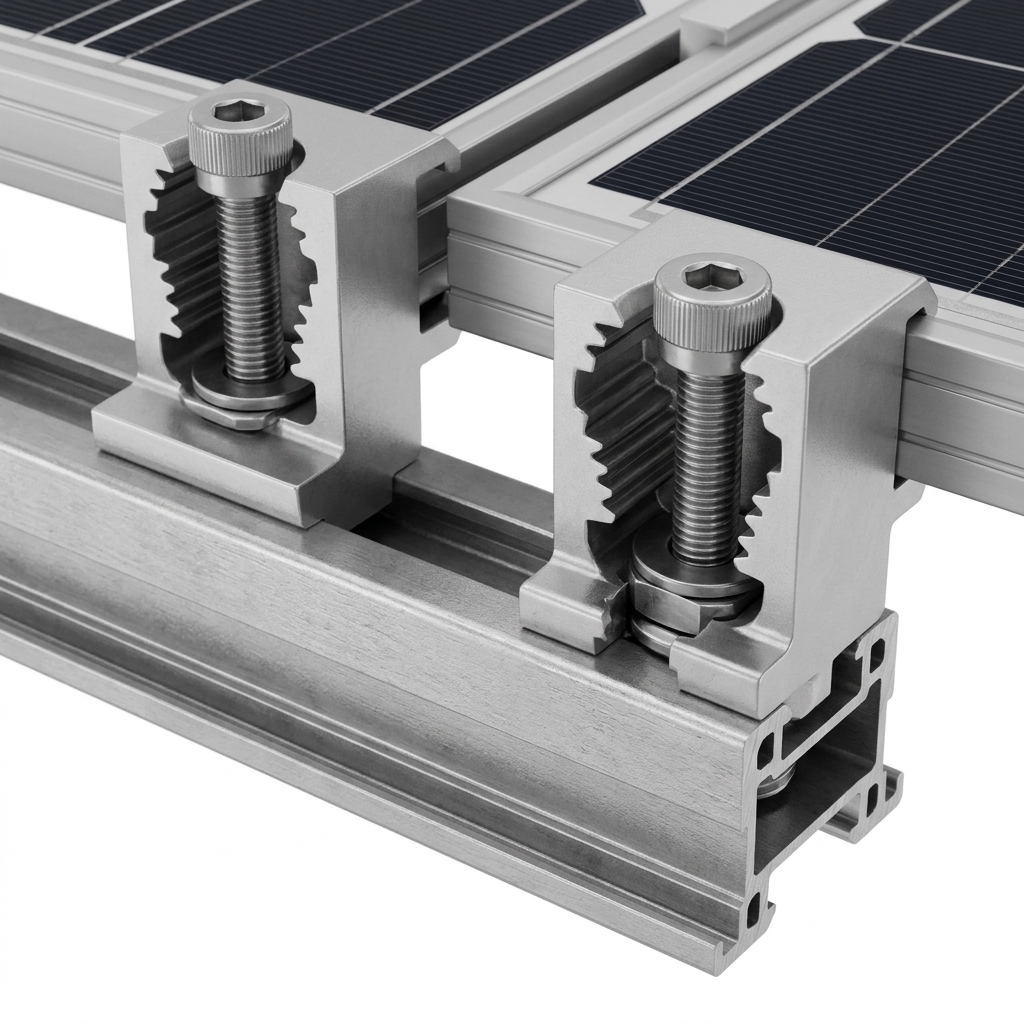بروفيلات هياكل تركيب الألواح الشمسية (Solar)
